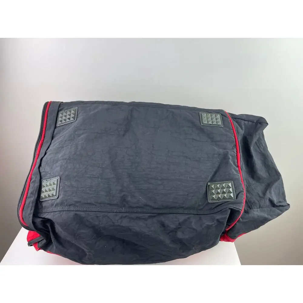 Vintage MARLBORO Red Black Duffle Bag Strap +Removable Backpack Memorabilia RARE